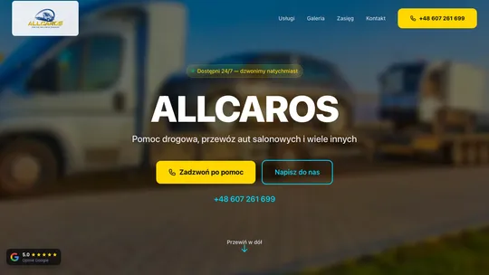 Allcaros — Pomoc Drogowa