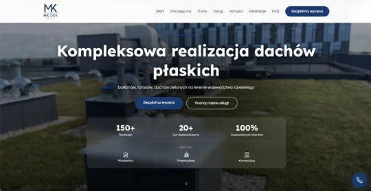 MK DEK — dachy płaskie